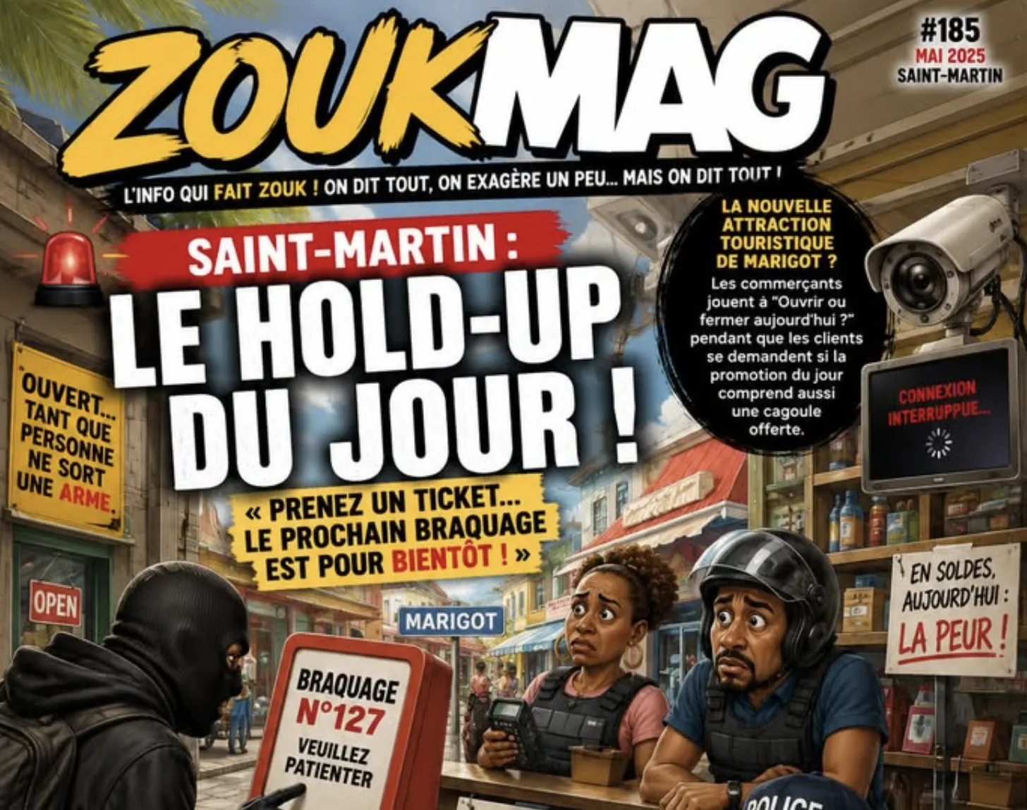 🚨 À Saint-Martin, certains commerçants n'ont même plus le temps de souffler. une
