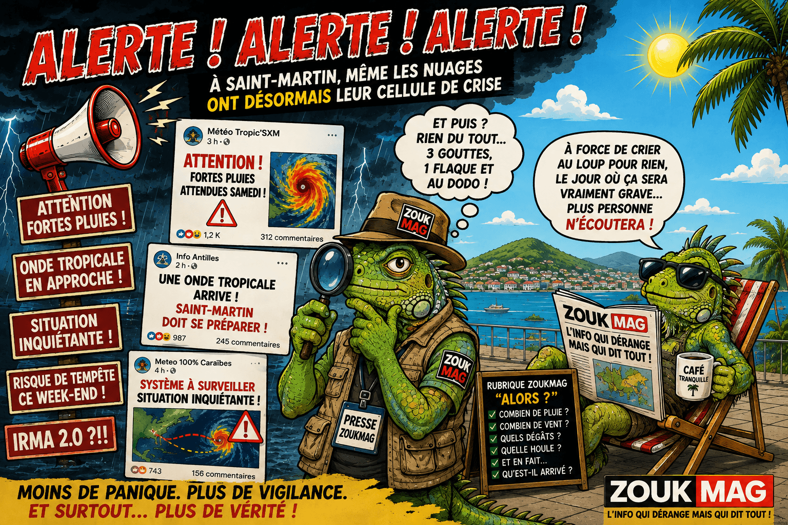 Alerte ! Alerte ! Alerte ! ouragan zoukmag