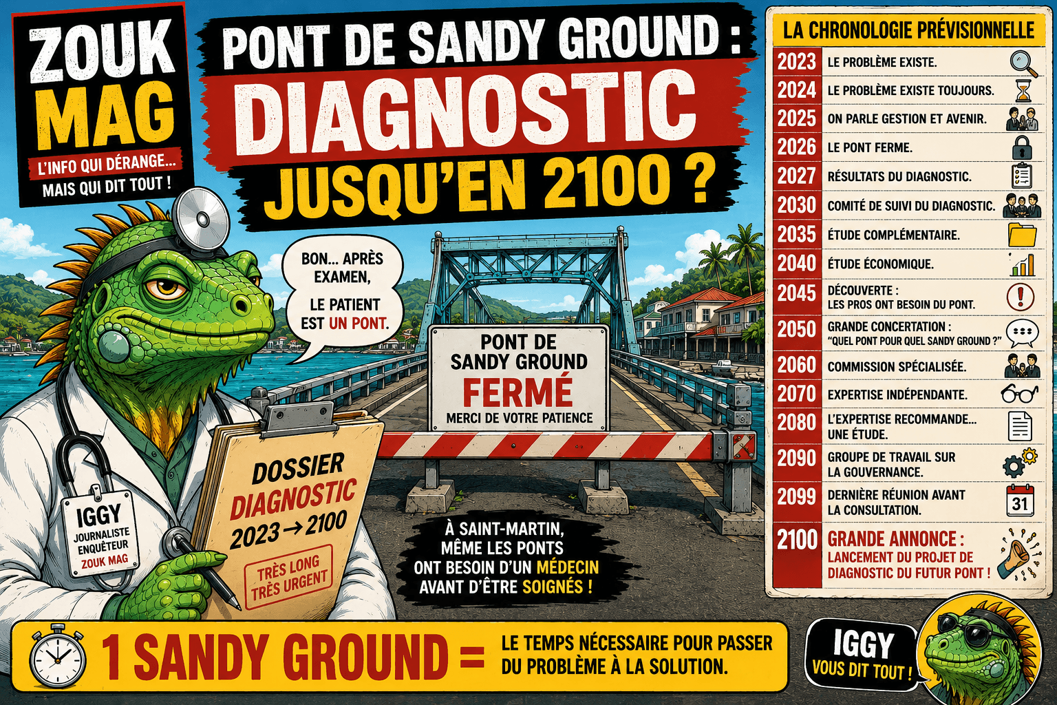 sandy ground pont