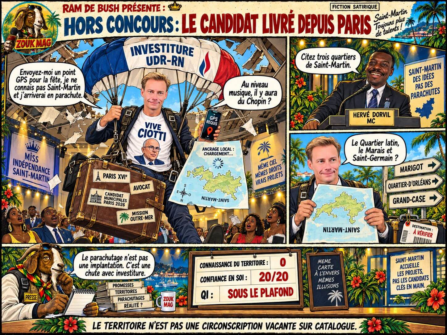 HORS CONCOURS : LE CANDIDAT PARACHUTÉ election 03