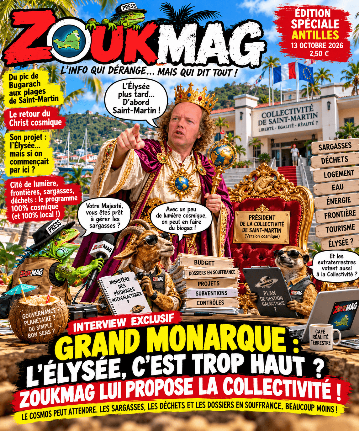 le grand monarque à saint martin