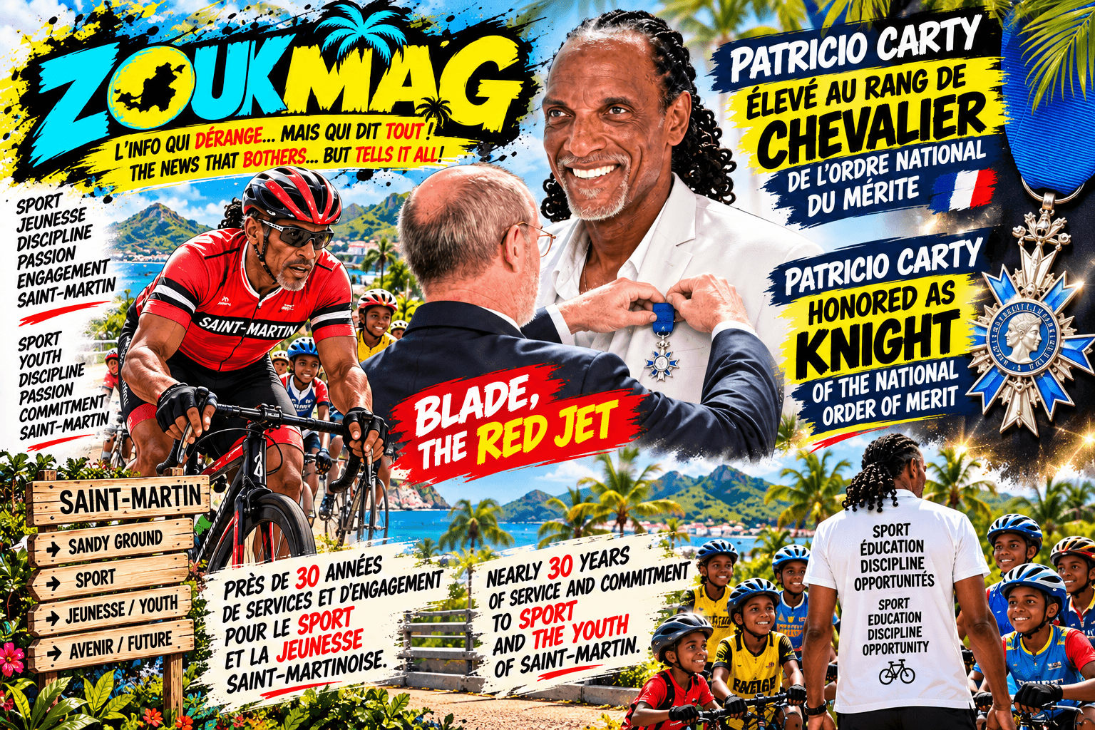 patricio carty, chevalier du mérite sportif